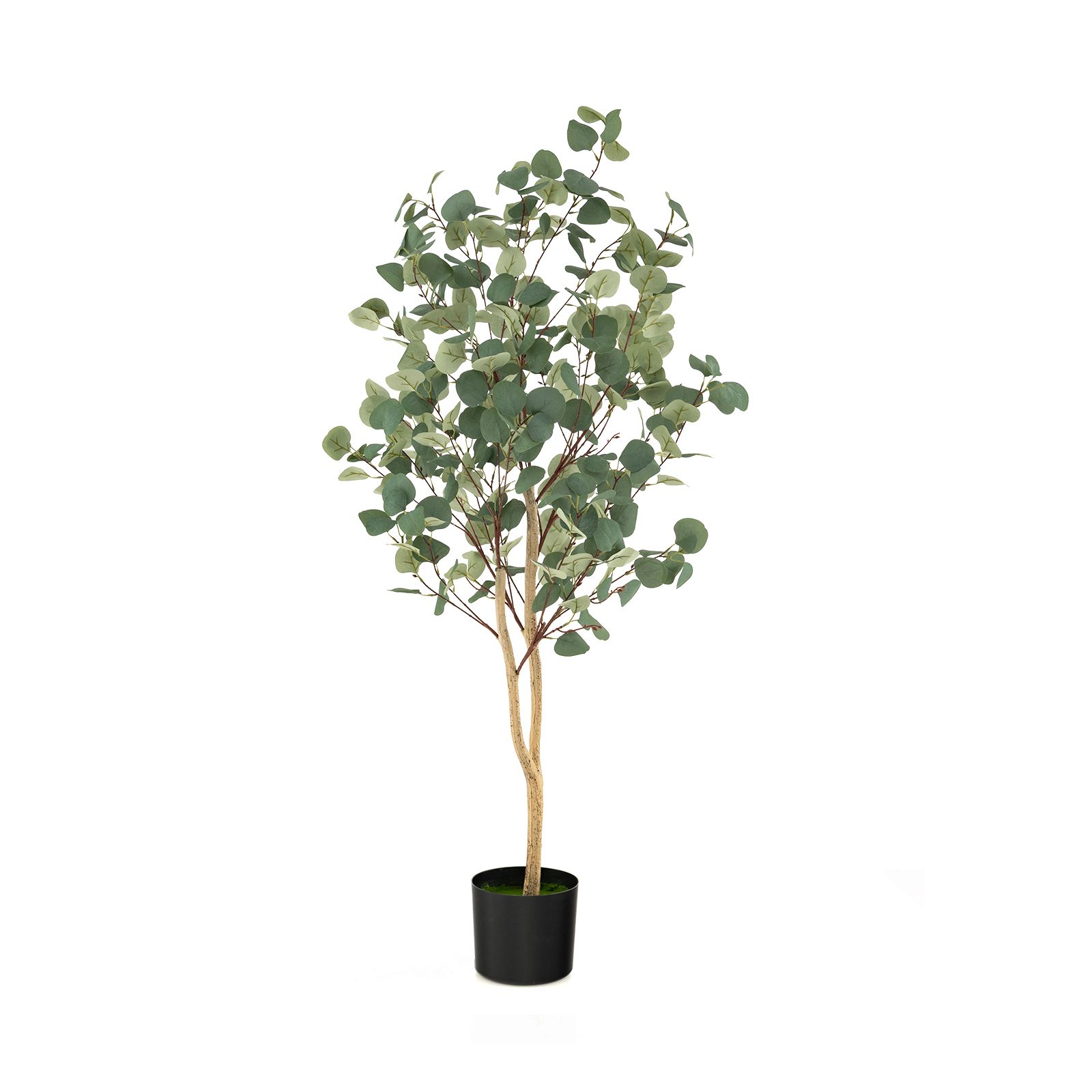 1.4m Artificial Eucalyptus Tree with Silver Dollar Leaves